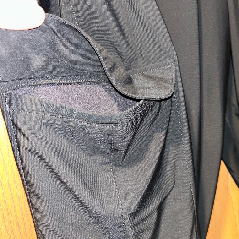 Old Navy Black Track Pants - Picture 3 of 6